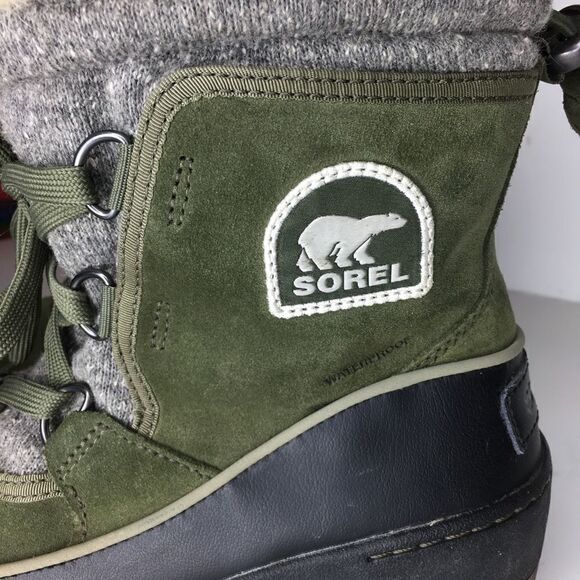 Sorel Sz 7 Green Boots - Picture 2 of 8